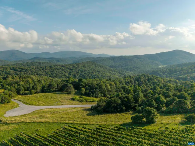 a view of a swimming pool with a yard