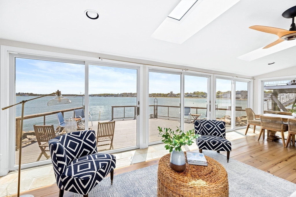 30 Lighthouse Road Scituate, MA 02066 - Photo 14 of 36 a living room with furniture and floor to ceiling windows