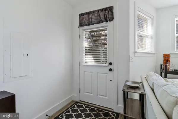 a room with storage and utility
