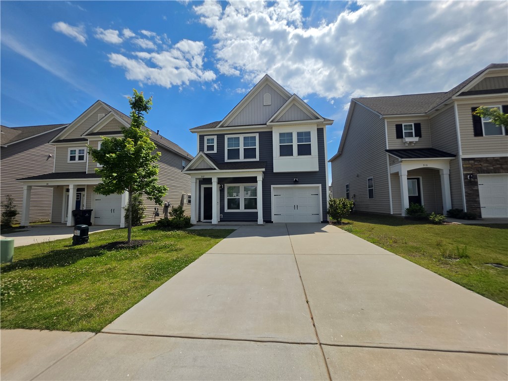 312 Phillips Drive Pendleton, SC 29670 - Photo 3 of 45 This residence showcases a traditional design with a welcoming entrance.