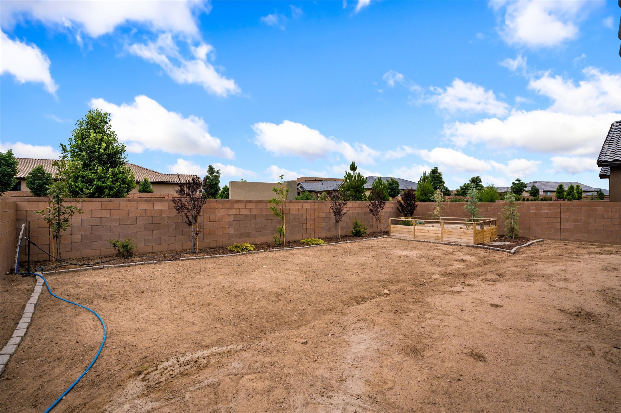 120 Mountaingem Loop Santa Fe, NM 87508 - Photo 27 of 31 Back yard with room to grow