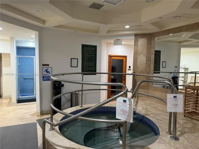 a building view with outdoor space