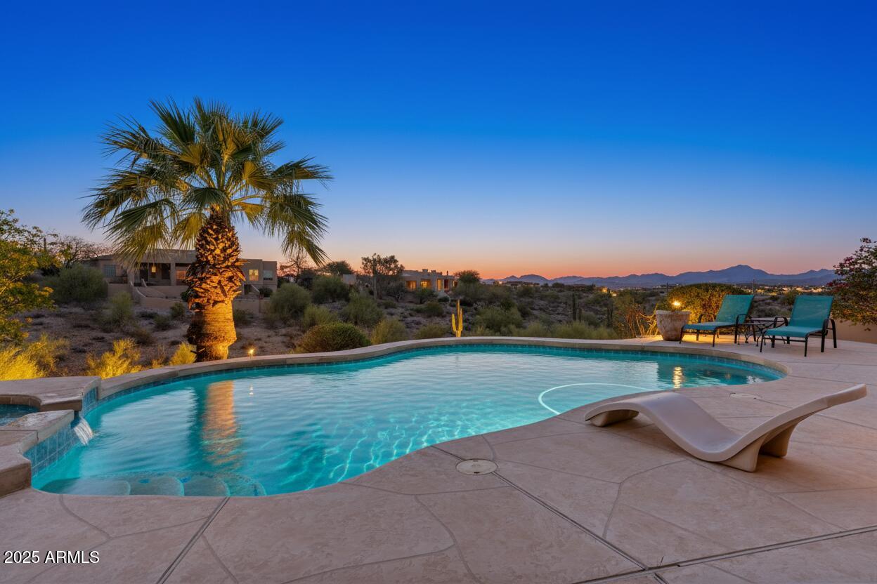 15730 East Eagle Crest Road Fountain Hills, AZ 85268 - Photo 66 of 77 Large pool and spa