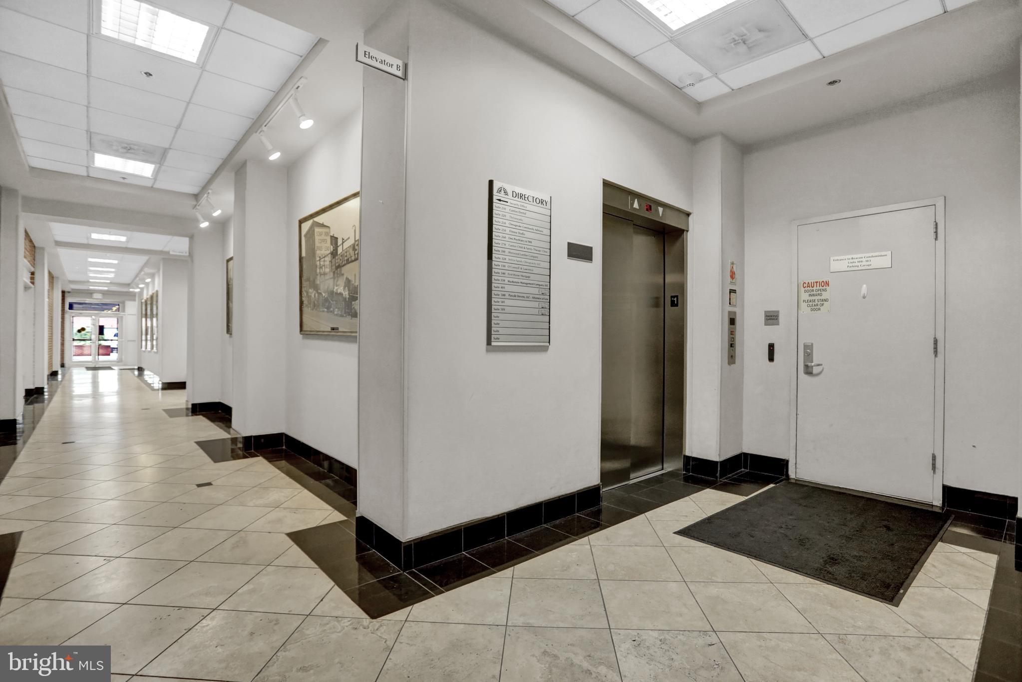 2702 Lighthouse Point East, Unit 532 Baltimore, MD 21224 - Photo 31 of 66 Elevator