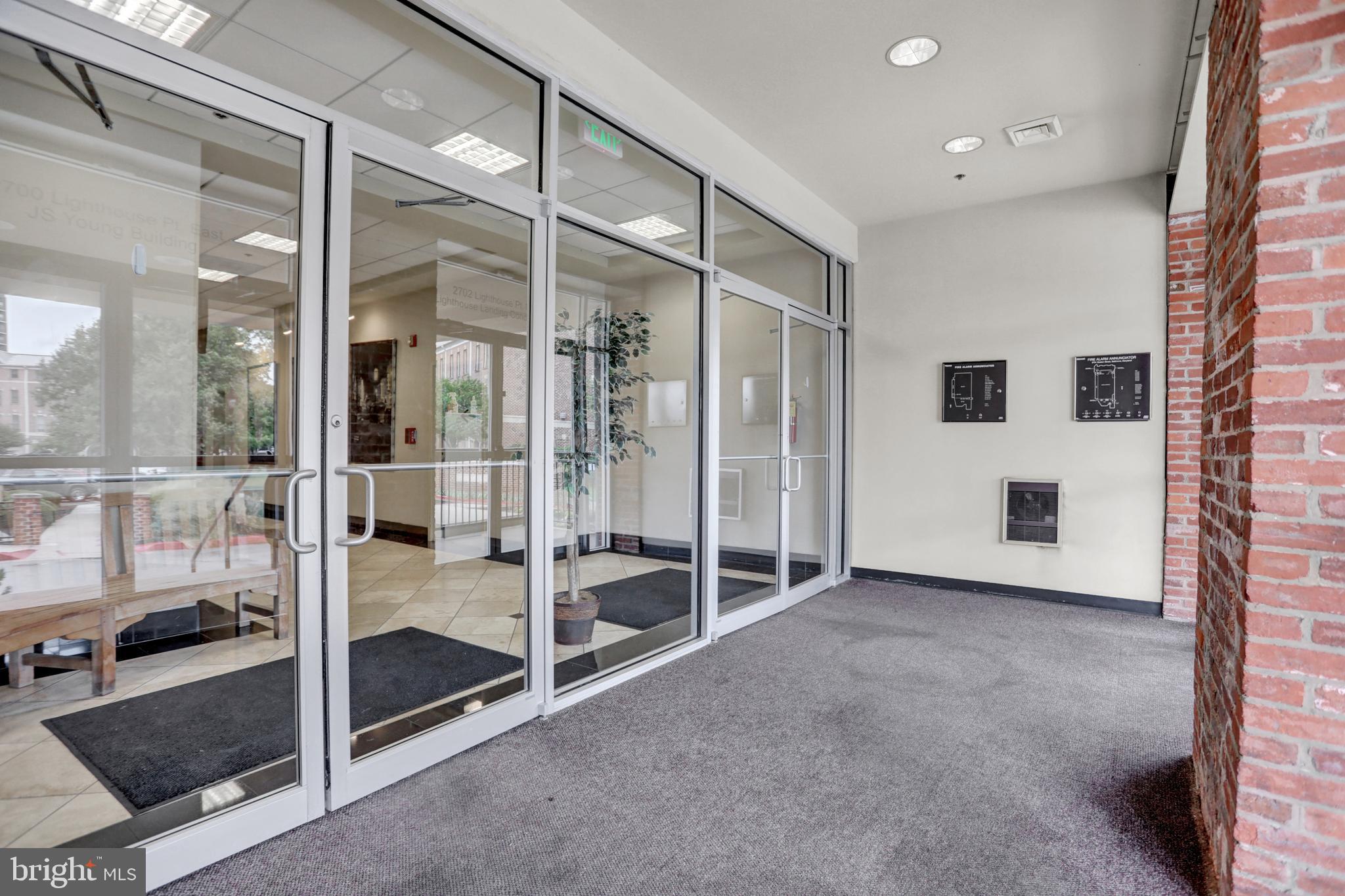 2702 Lighthouse Point East, Unit 532 Baltimore, MD 21224 - Photo 32 of 66 Doors to Building