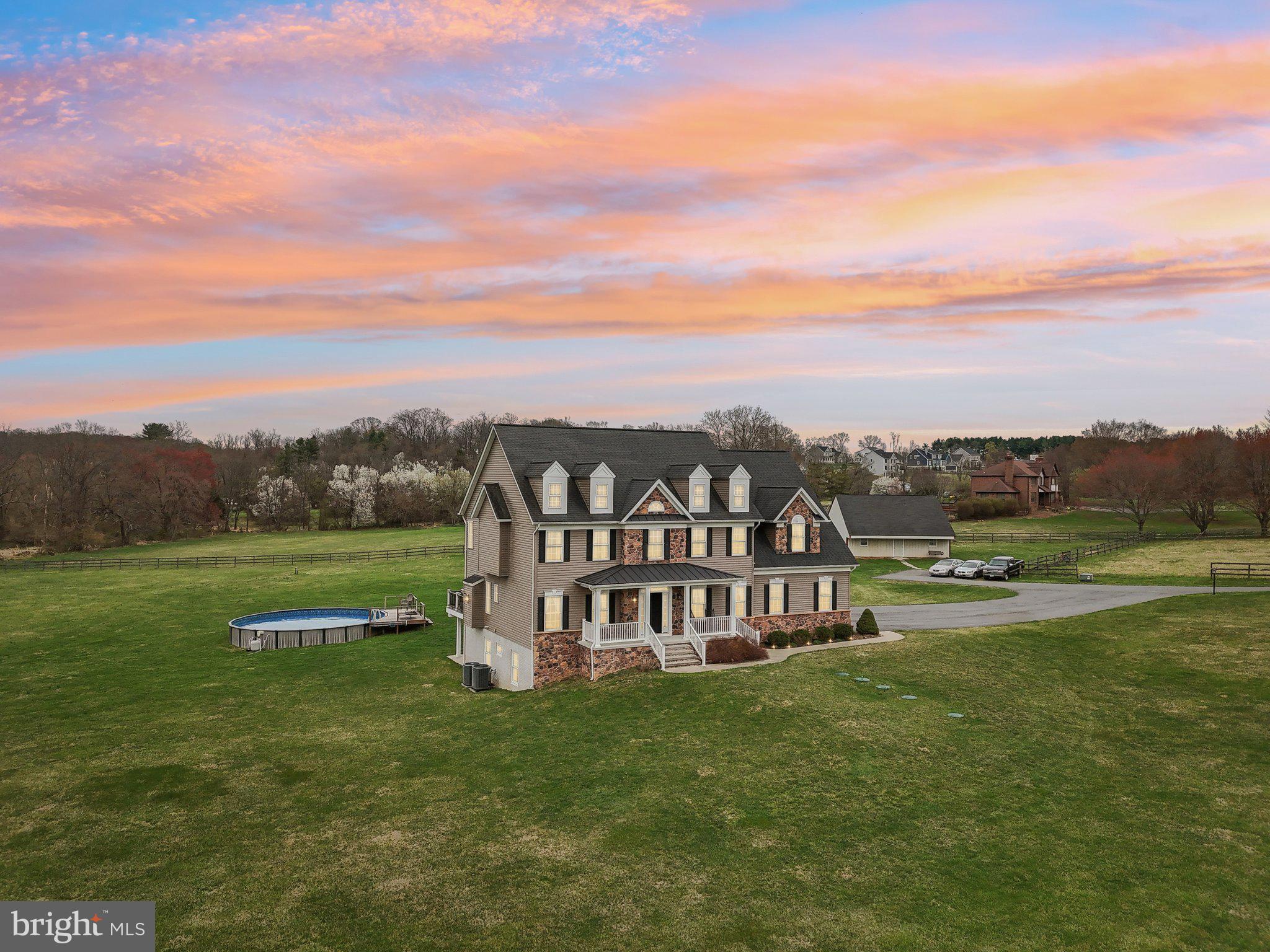 13936 Rover Mill Road West Friendship, MD 21794 - Photo 70 of 73 a view of a lake with a big yard