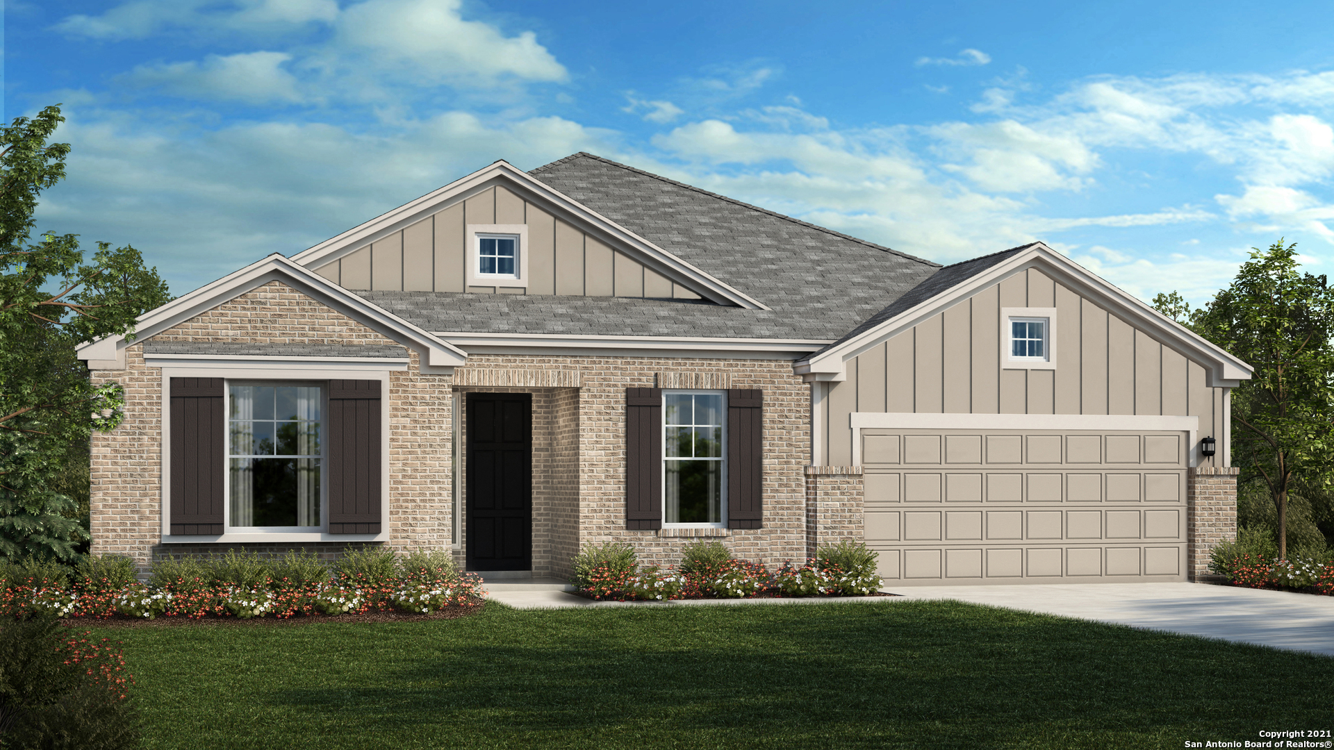 103 Crossfire Boerne, TX 78006 - Photo 1 of 1 a front view of a house with a yard