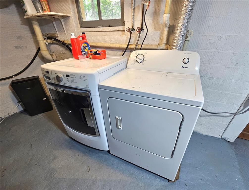 60 Nelson Road Ohiopyle, PA 15470 - Photo 44 of 46 In-basement Washer/Dryer