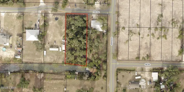 $56,000 | Lot 8 Palm Avenue, Youngstown, FL 32466