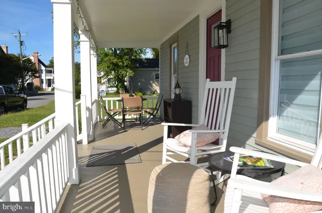 a view of balcony and patio