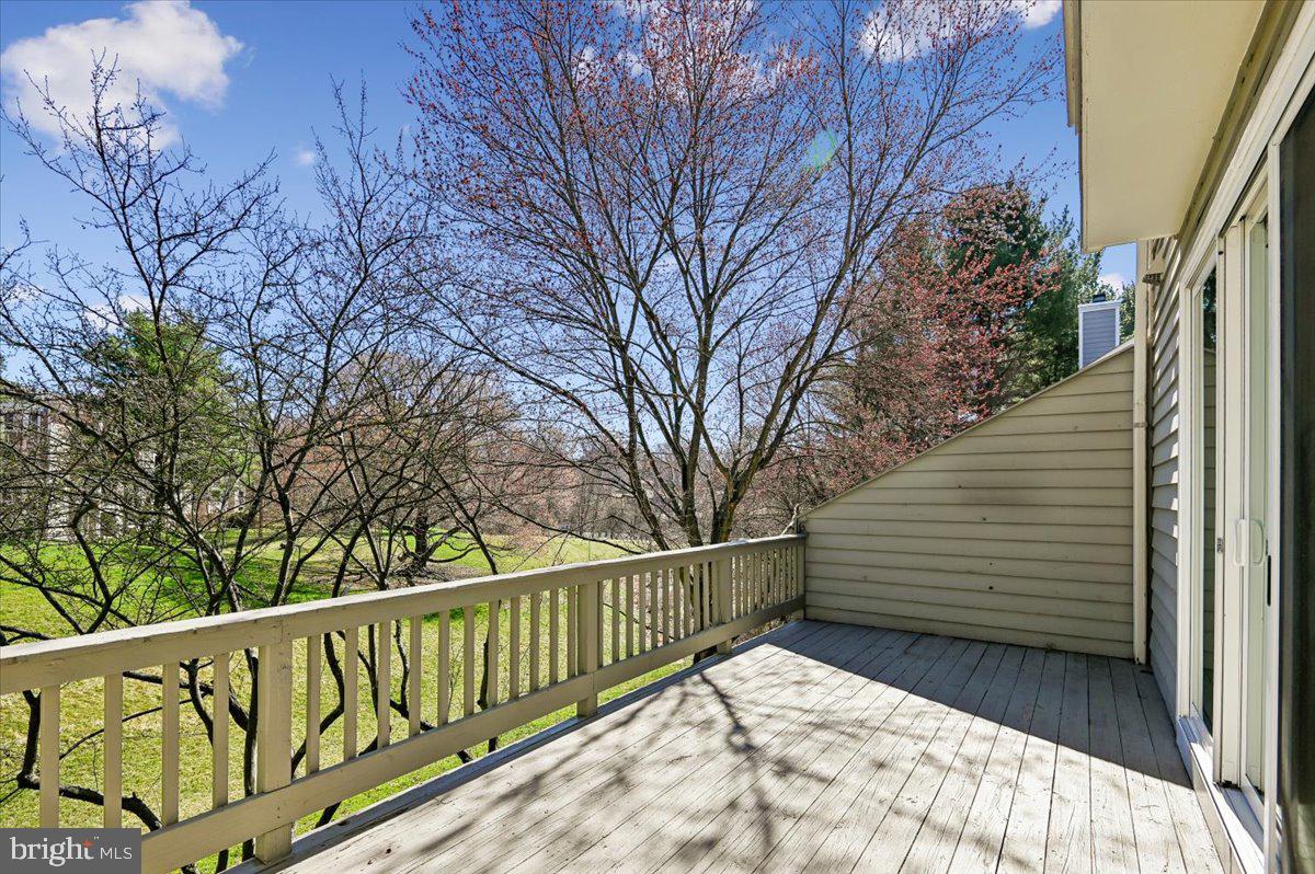 5097 Columbia Road, Unit 16 18 Columbia, MD 21044 - Photo 17 of 65 Deck with view of open area