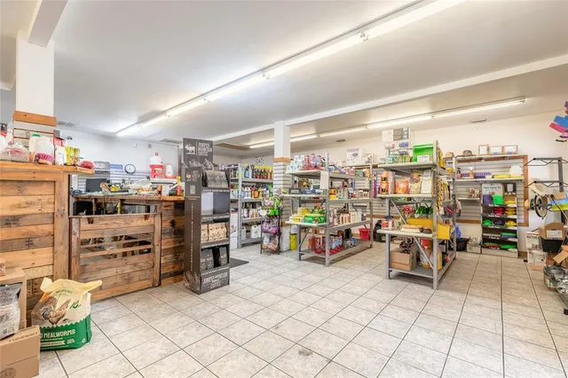 a view of storage and utility room