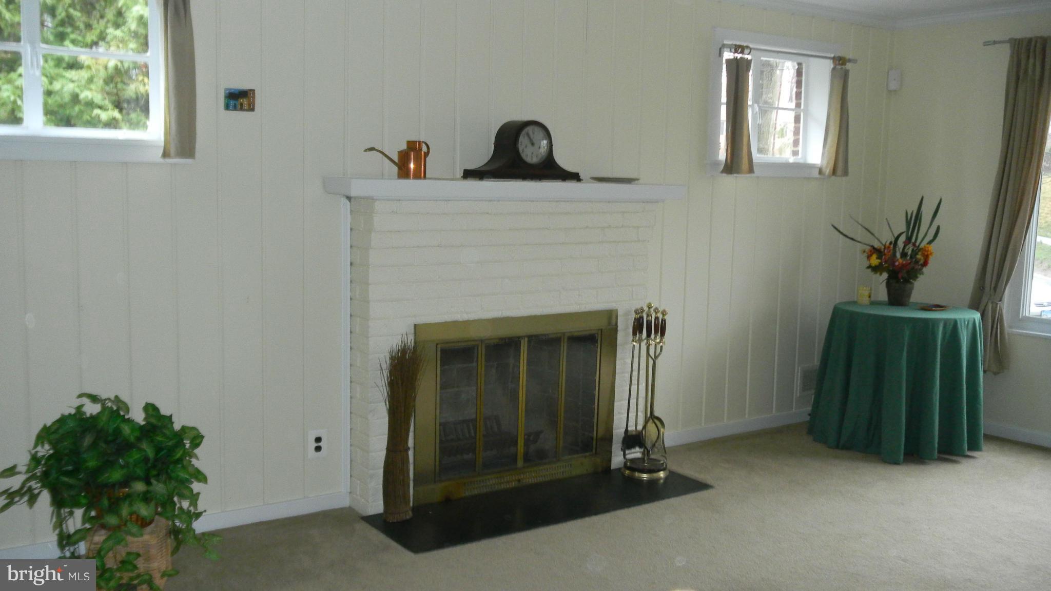 3706 Everton Street Silver Spring, MD 20906 - Photo 3 of 25 Living Room with Fireplace