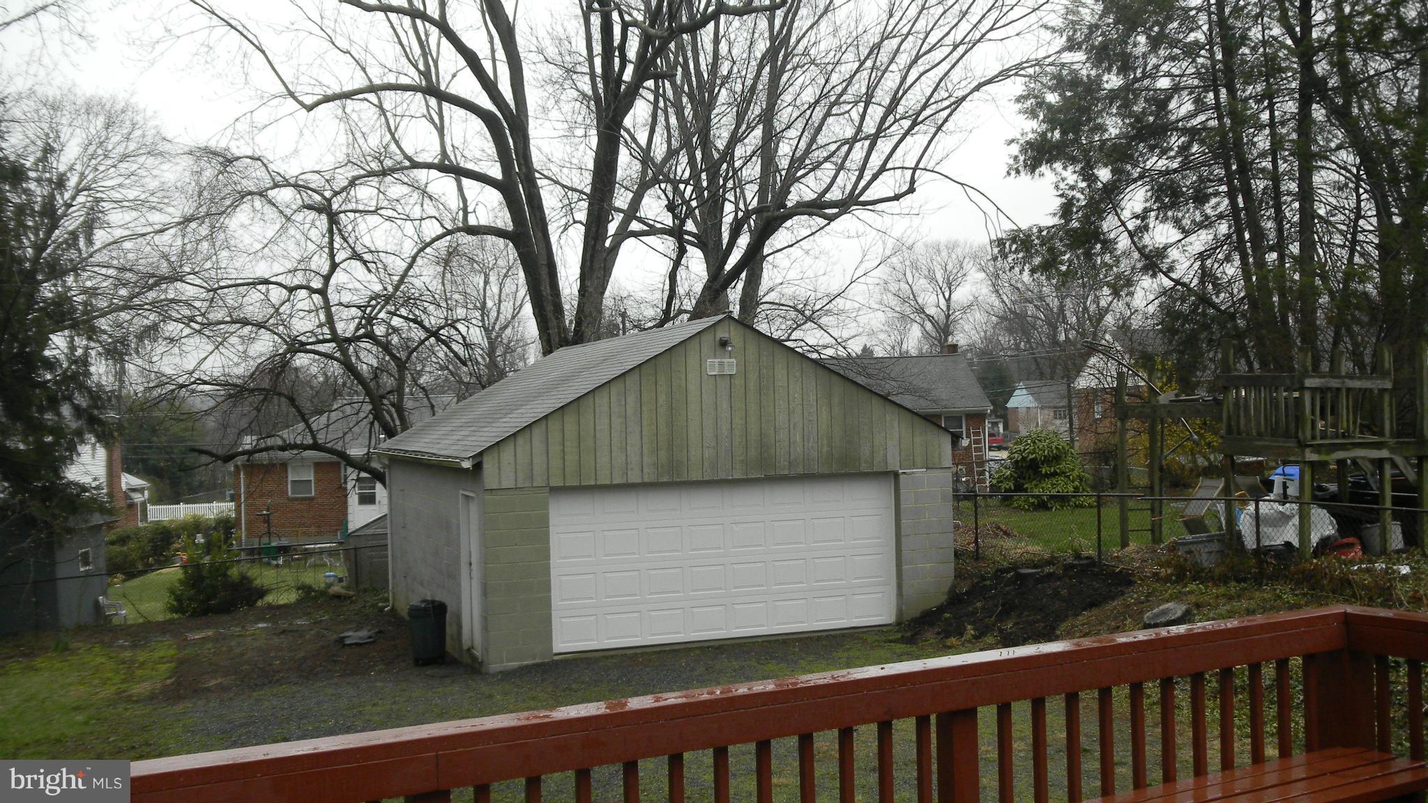 3706 Everton Street Silver Spring, MD 20906 - Photo 21 of 25 Oversized 2-car garage with Work Bench