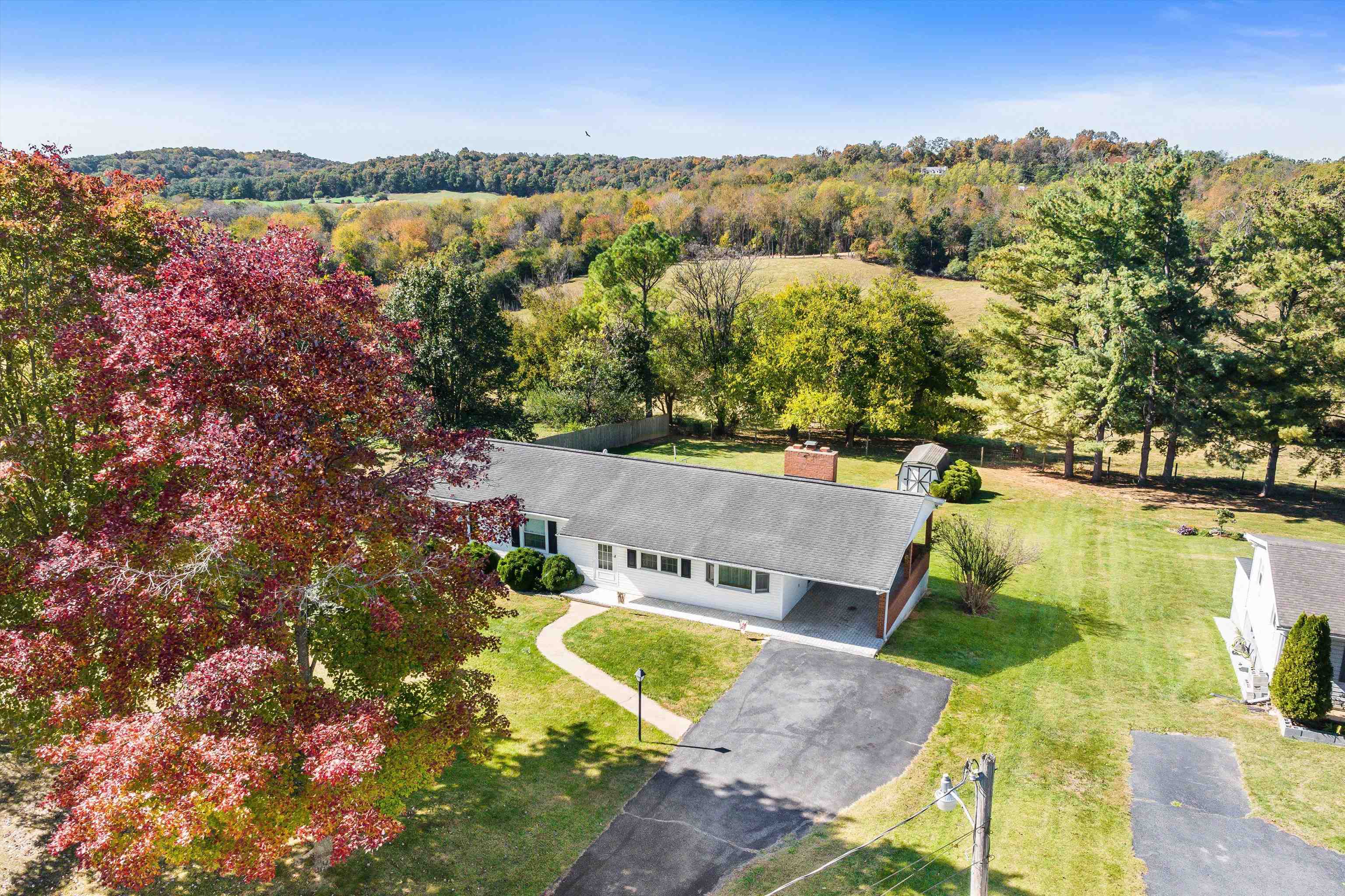 3430 Oak Ridge Road Mount Crawford, VA 22841 - Photo 3 of 59 an aerial view of a house with a lake view