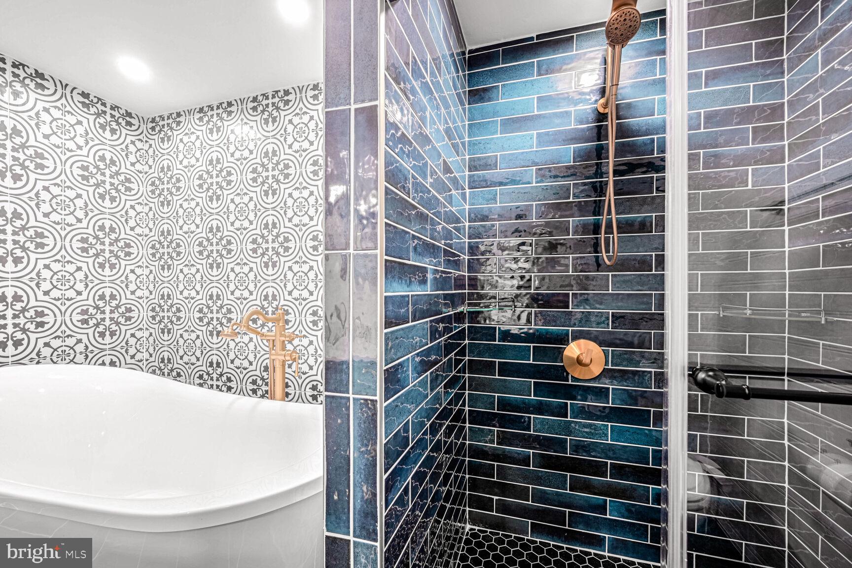 807 Lanark Way Silver Spring, MD 20901 - Photo 22 of 39 a bathroom with a shower and a sink