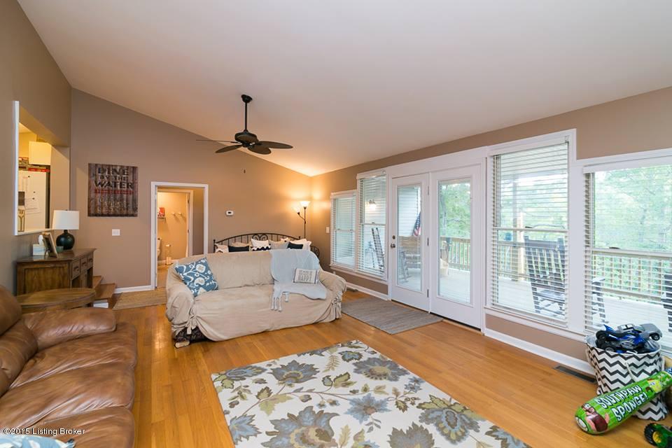 1877 Johnny Frank Road Leitchfield, KY 42754 - Photo 11 of 21 HUGE greatroom with all that covered porch to let guests spill out towards the lake!