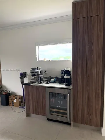 a room with furniture and a fireplace