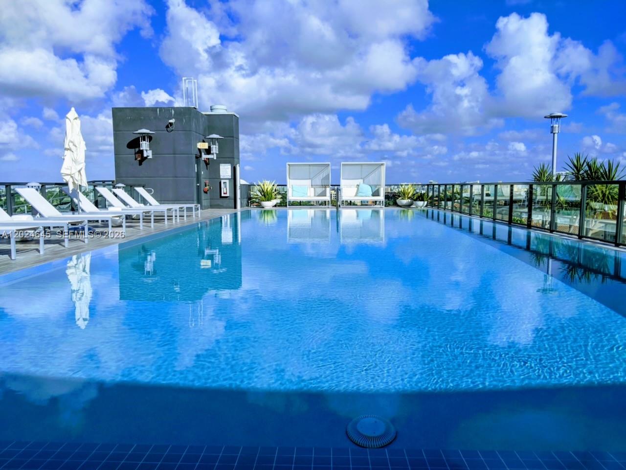 201 Southwest 17th Road, Unit 304 Miami, FL 33129 - Photo 6 of 68 Infinity-Edge Pool - Rooftop
