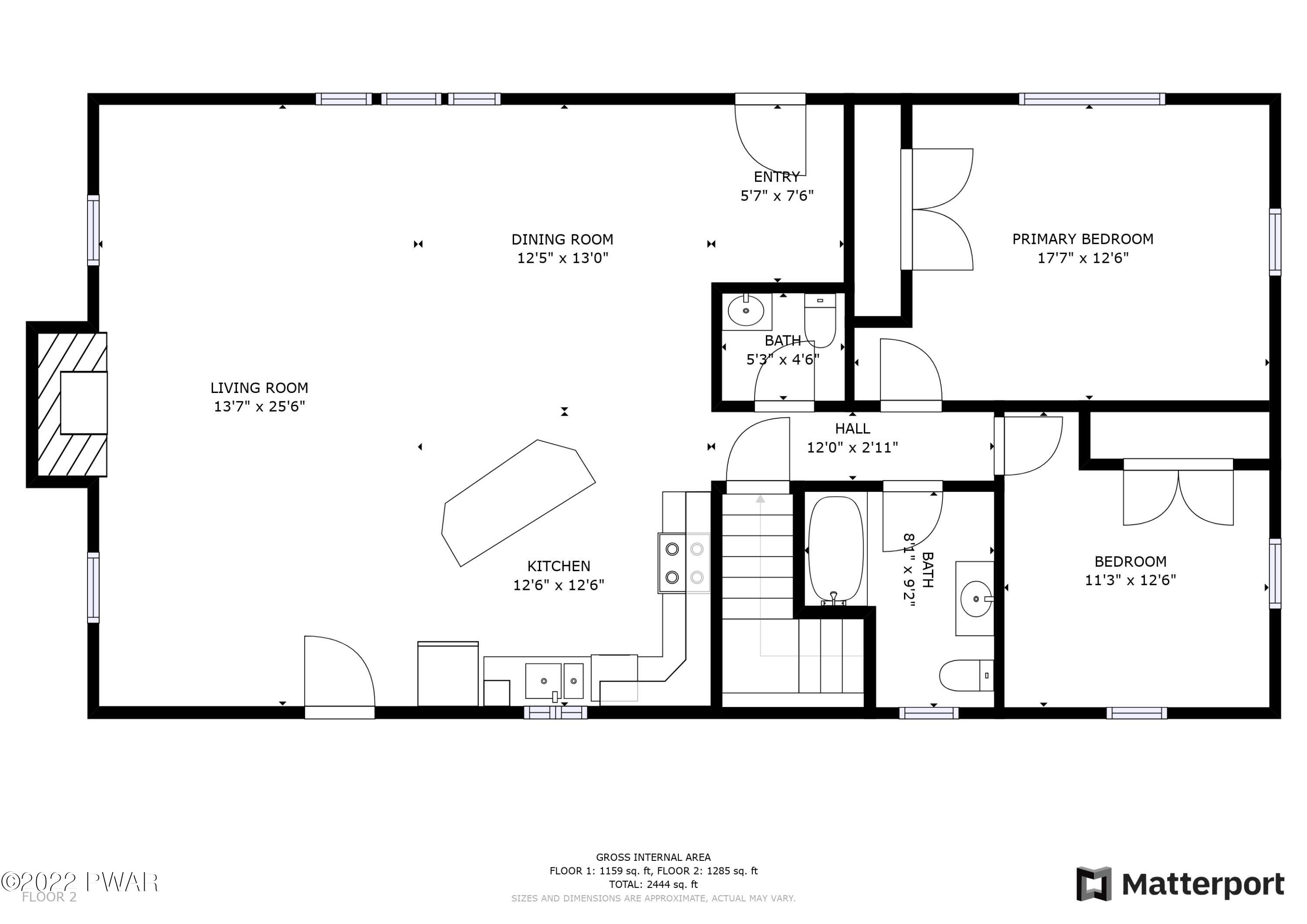 357 Engvaldsen Road Hawley, PA 18428 - Photo 31 of 32 Main Level Floor Plan