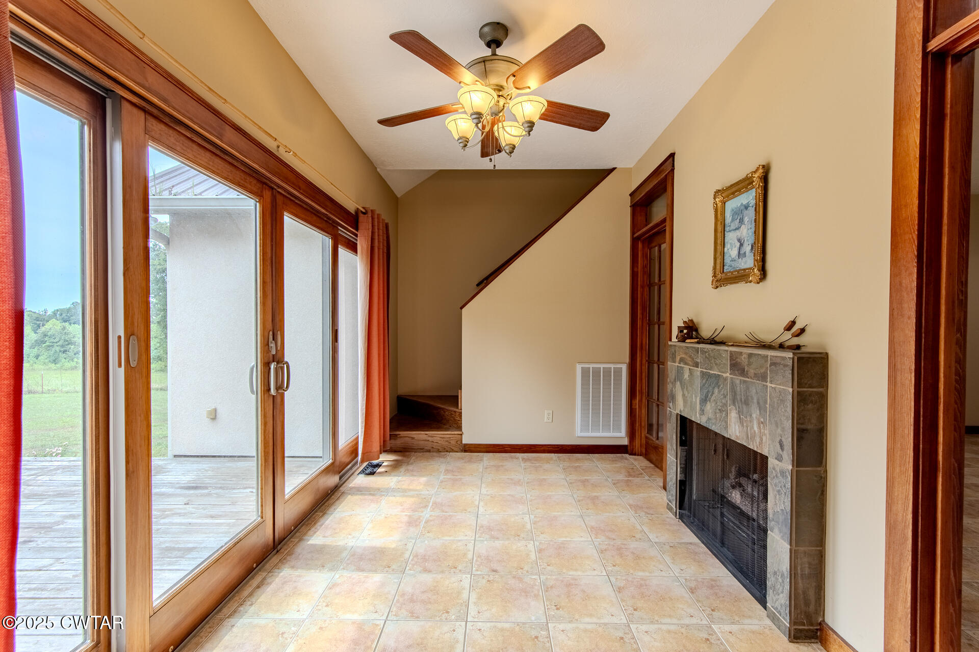 3554 Shades Bridge Road Greenfield, TN 38230 - Photo 14 of 49 a view of an empty room and chandelier fan