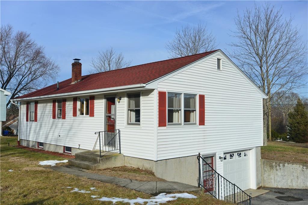43 Pickett Road Plainfield, CT 06374 - Photo 1 of 1 a front view of a house with a yard