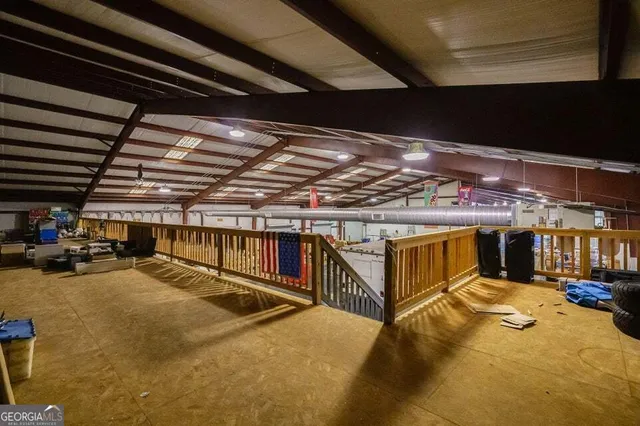 an aerial view of a houses with outdoor space