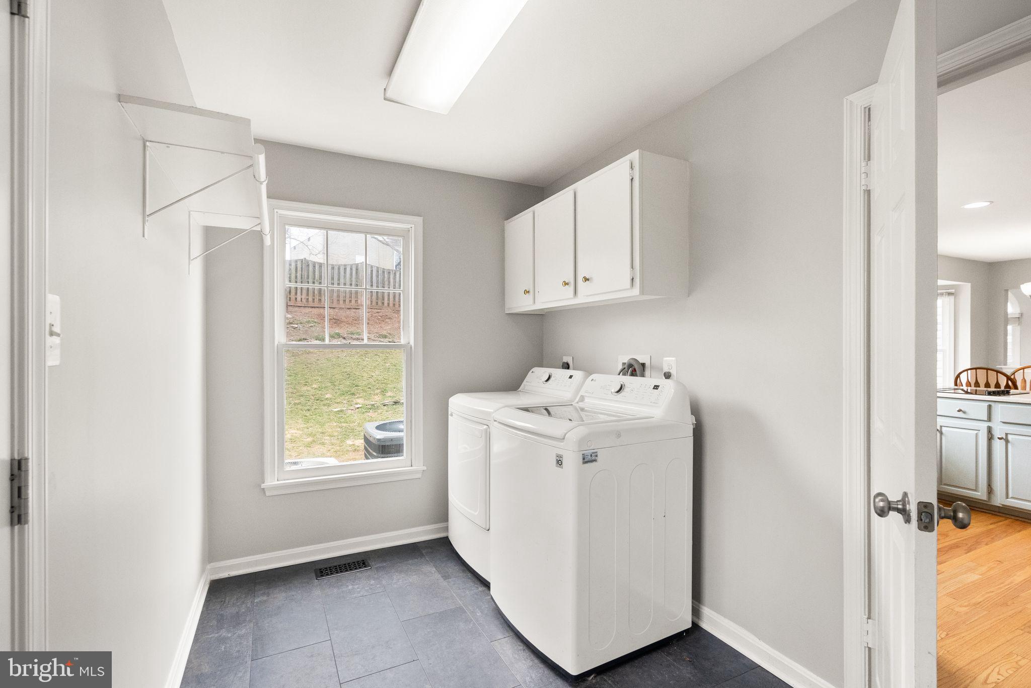 6833 Compton Heights Circle Clifton, VA 20124 - Photo 30 of 81 a utility room with dryer and washer