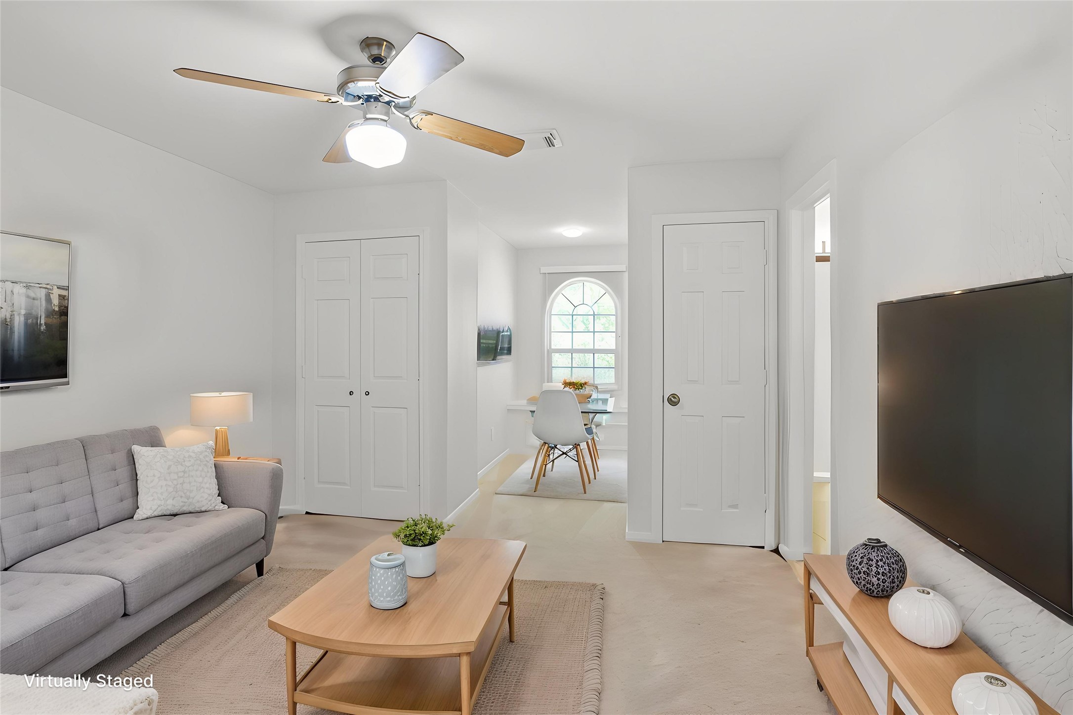 860 FM 517 Road East Dickinson, TX 77539 - Photo 34 of 50 a living room with furniture and a flat screen tv
