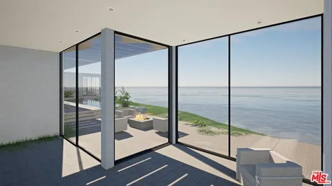 a room with window