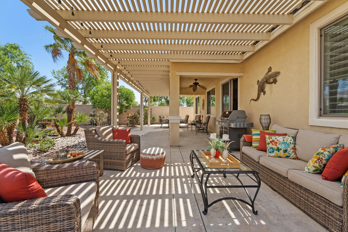 81220 Corte Tolon Indio, CA 92203 - Photo 19 of 42 a outdoor living space with furniture