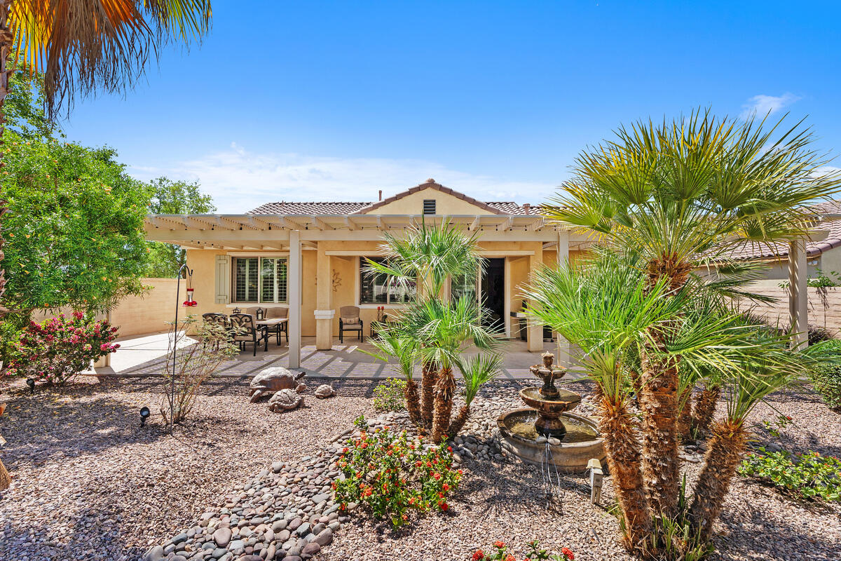 81220 Corte Tolon Indio, CA 92203 - Photo 23 of 42 a view of a house with a patio