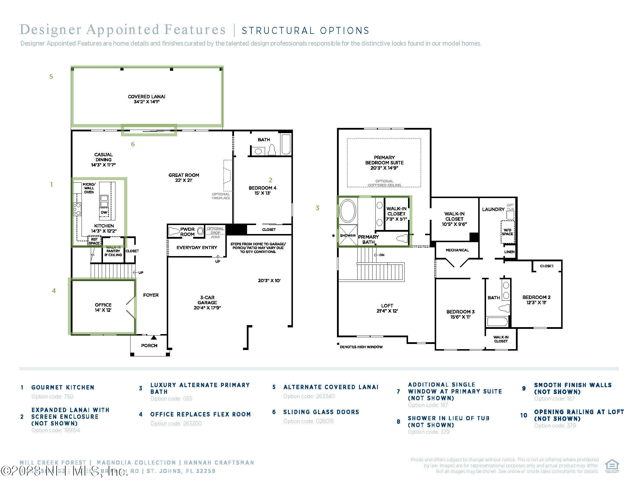 113 Elm Br Road St. Johns, FL 32259 - Photo 16 of 16 Floor Plan