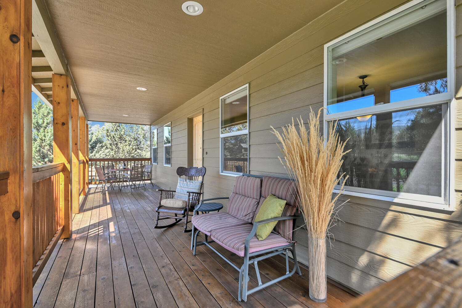 9345 Southwest Old West Road Powell Butte, OR 97753 - Photo 6 of 48 6_frontdeck