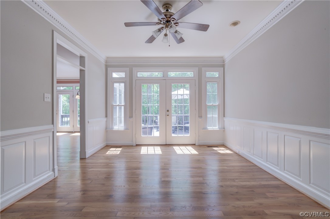 5101 Moseley Road Moseley, VA 23120 - Photo 14 of 46 a view of an empty room with window and wooden floor