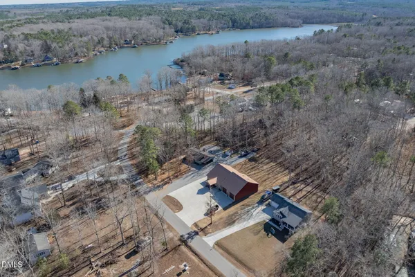 an aerial view of house with outdoor space