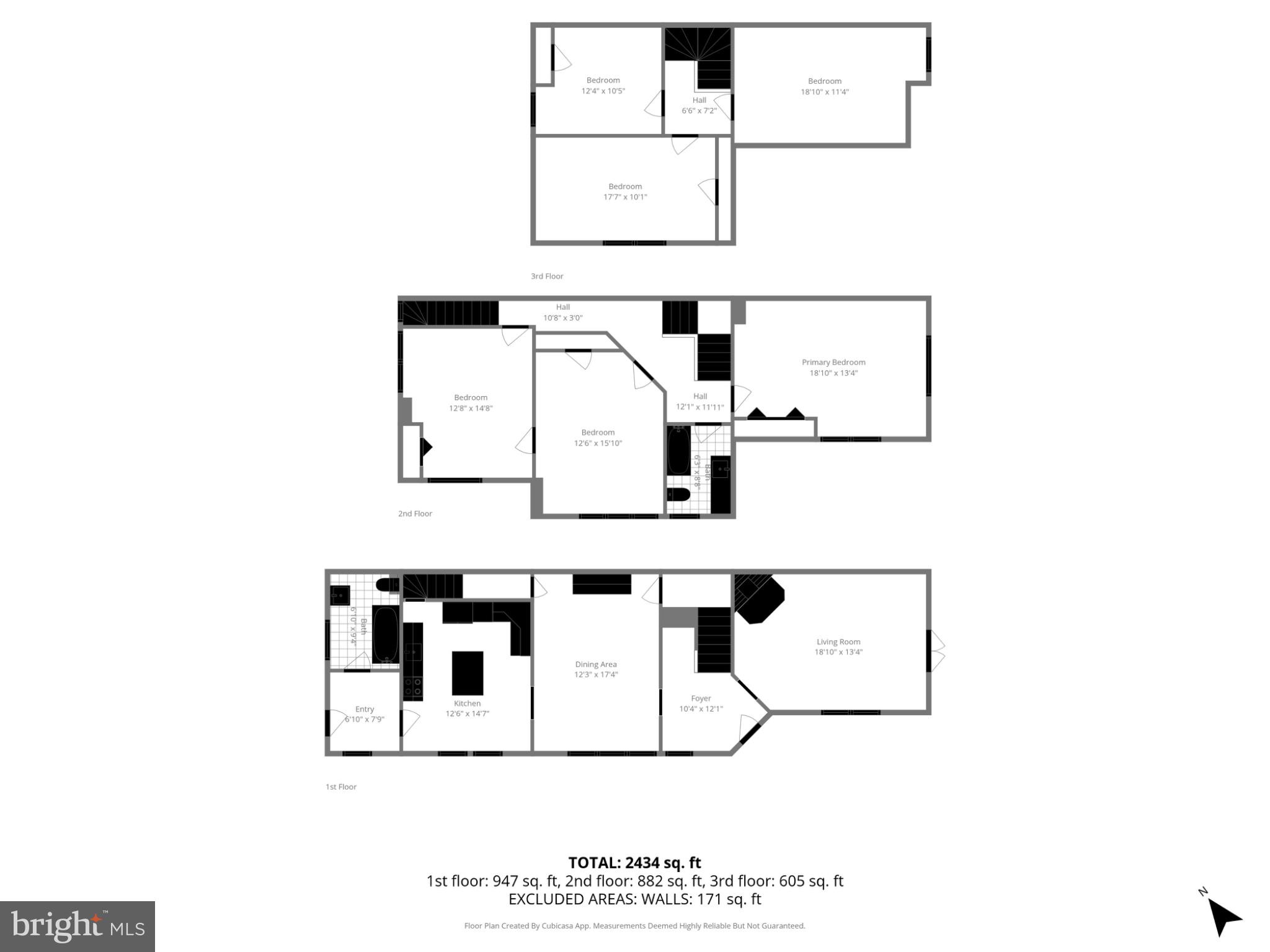 423 High Street Philadelphia, PA 19144 - Photo 49 of 50 Detailed floor plan layout.
