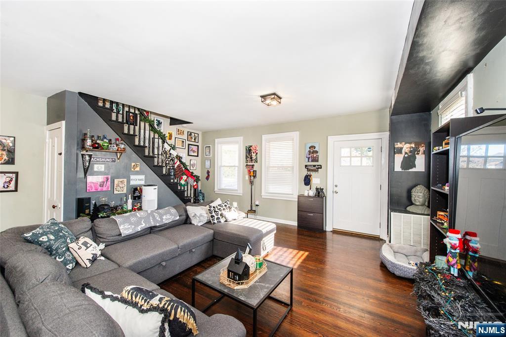 405 Washington Street Boonton, NJ 07005 - Photo 20 of 26 a living room with furniture and wooden floor