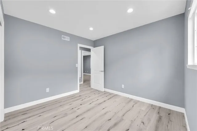 wooden floor in an empty room
