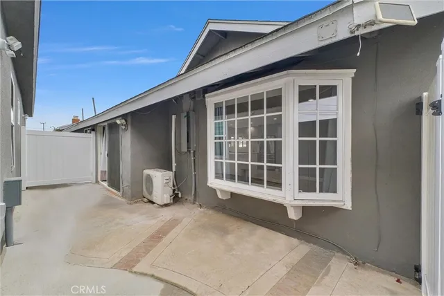 a house with a outdoor space