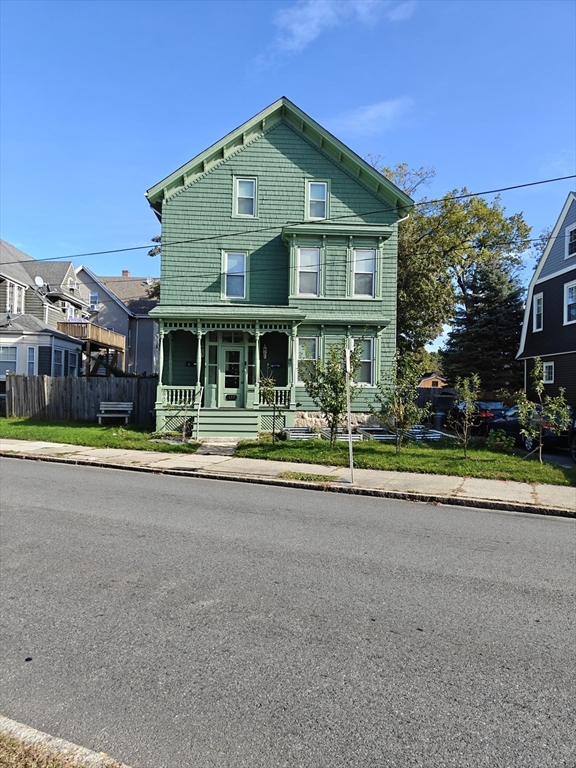 177 Highland Avenue, Unit 1 Fall River, MA 02720 - Photo 1 of 36 front view of a house with a yard
