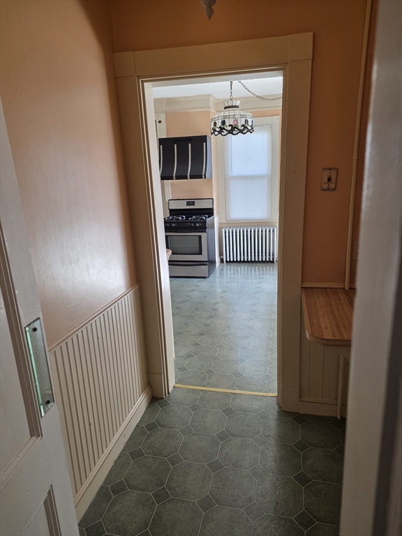 177 Highland Avenue, Unit 1 Fall River, MA 02720 - Photo 18 of 36 a view of a hallway view with staircase