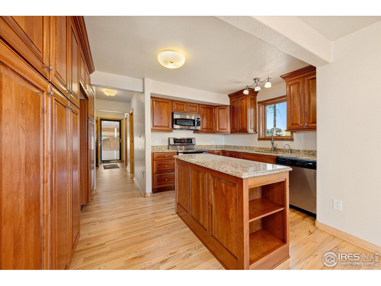 3805 Davis Ranch Road Bellvue, CO 80512 - Photo 18 of 39 Large pantry, pull out shelves