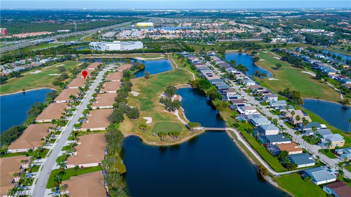 21540 Portrush Run Estero, FL 33928 - Photo 32 of 32 an aerial view of residential houses with outdoor space