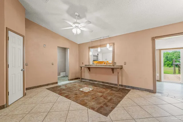 a view of a livingroom with a fireplace