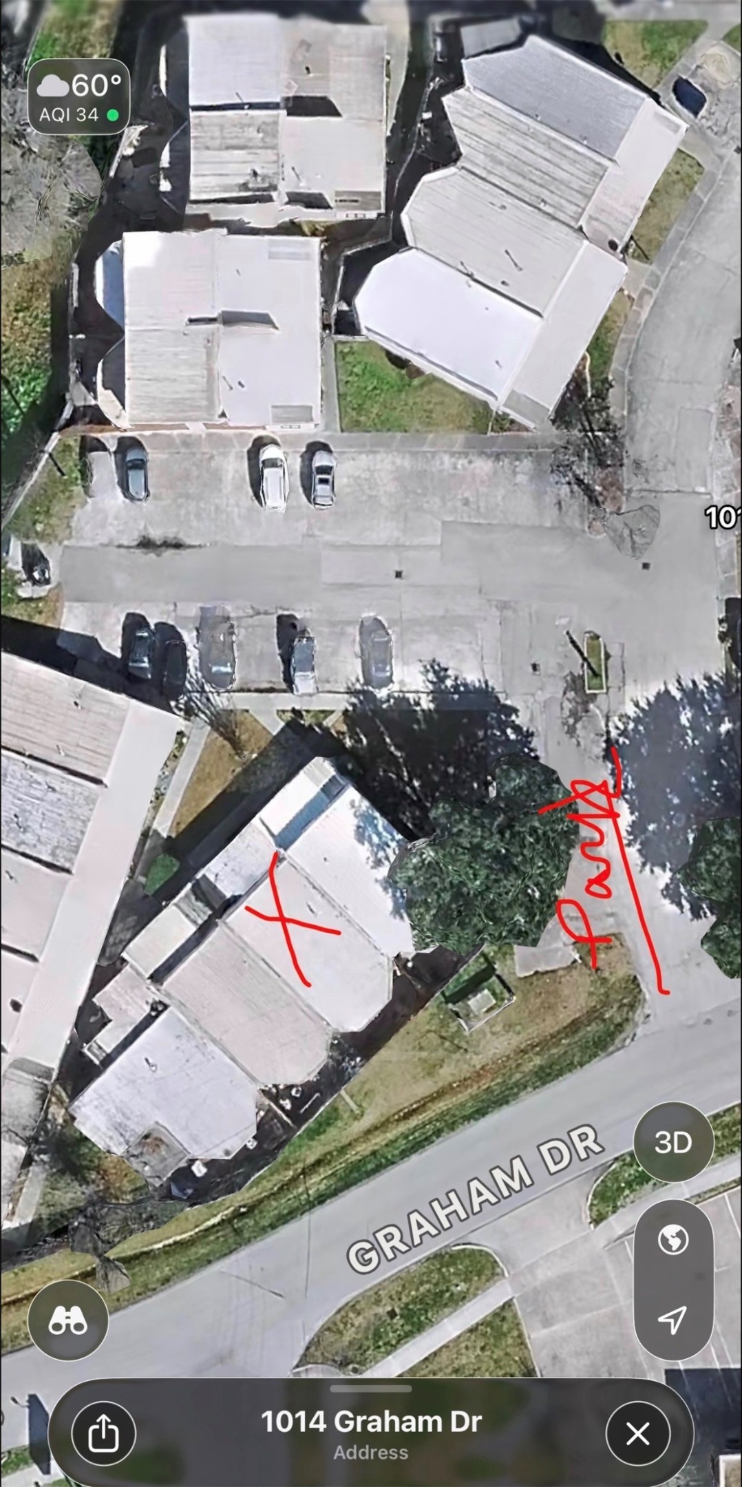 1014 Graham Drive, Unit L2 Tomball, TX 77375 - Photo 30 of 30 As soon as you turn into the complex park in the spaces to your left. Unit is 2nd to the left.