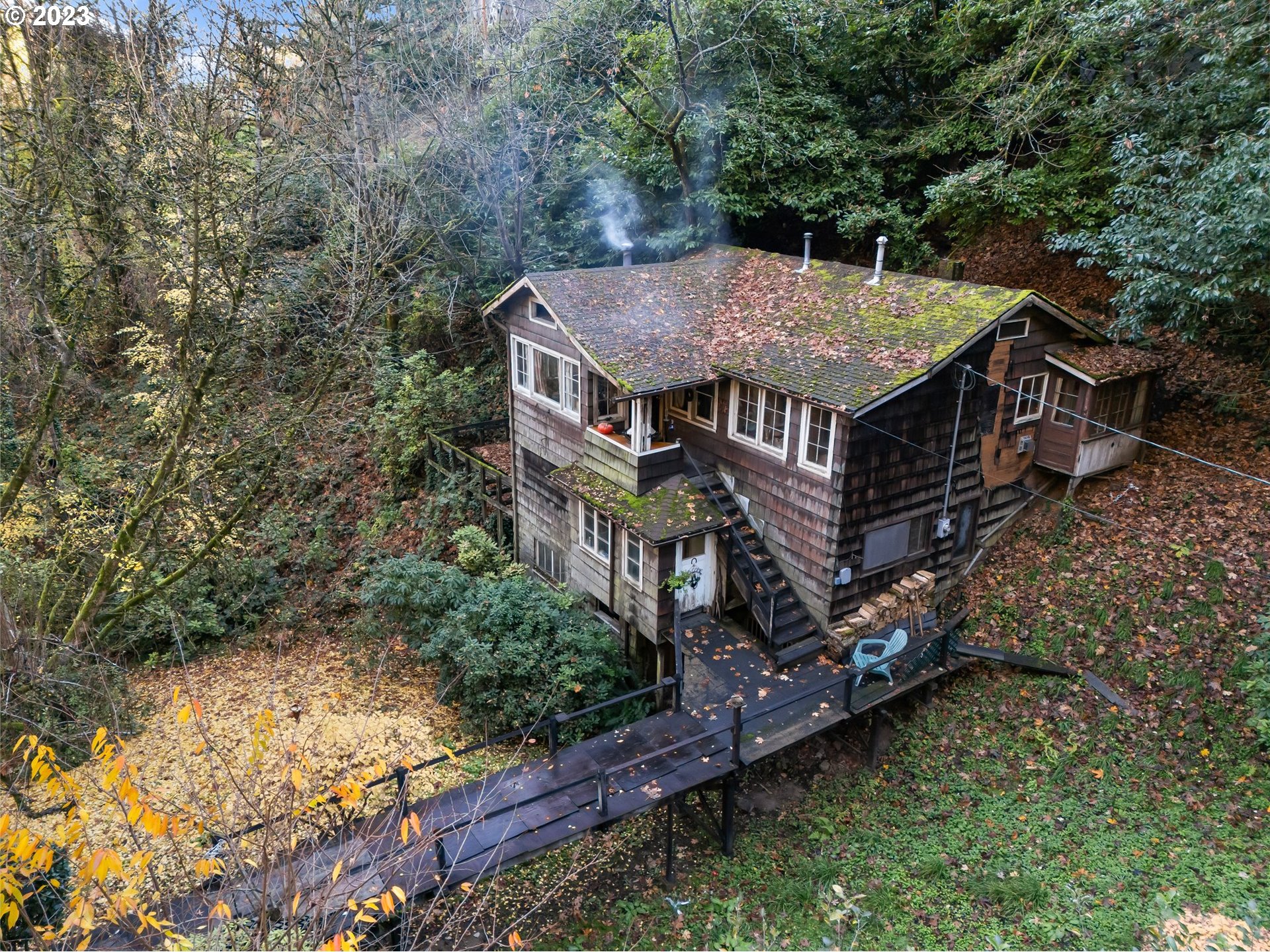 3852 Southwest Condor Avenue Portland, OR 97239 - Photo 13 of 44 an aerial view of a house having yard