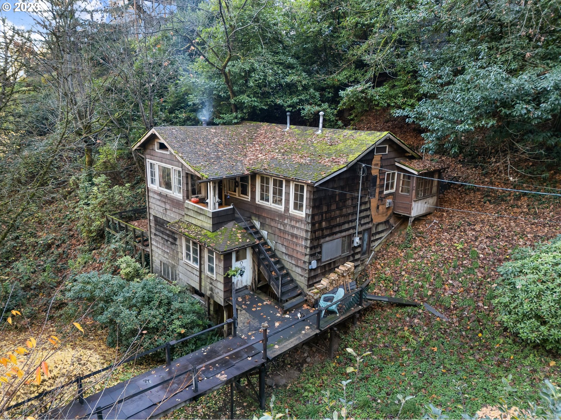 3852 Southwest Condor Avenue Portland, OR 97239 - Photo 37 of 44 an aerial view of a house having yard