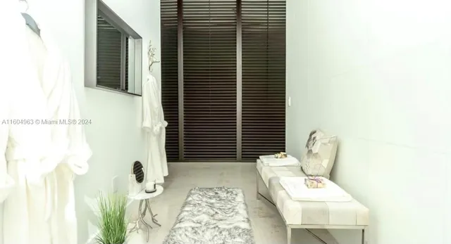 a view of kitchen and utility room