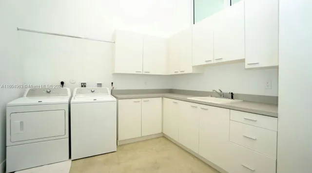 a view of an outdoor space and deck